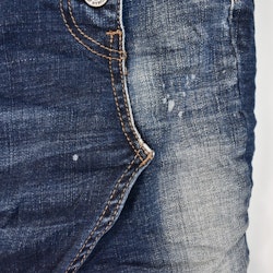 Jeans New York SLITEN BLÅ - Nowomanslabel