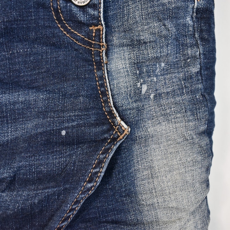 Jeans New York SLITEN BLÅ - Nowomanslabel