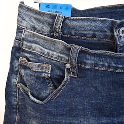 Jeans New York SLITEN BLÅ - Nowomanslabel