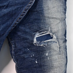 Jeans New York SLITEN BLÅ - Nowomanslabel