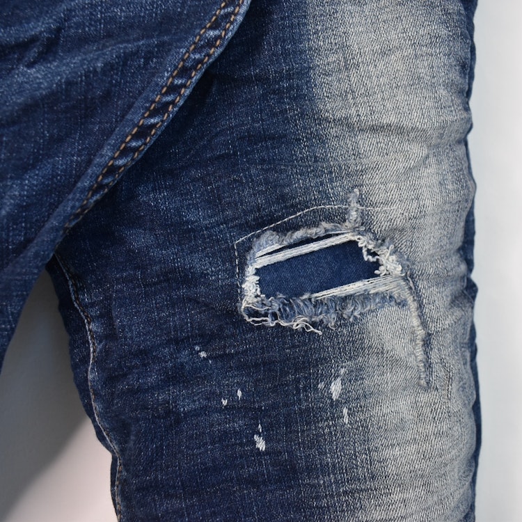 Jeans New York SLITEN BLÅ - Nowomanslabel