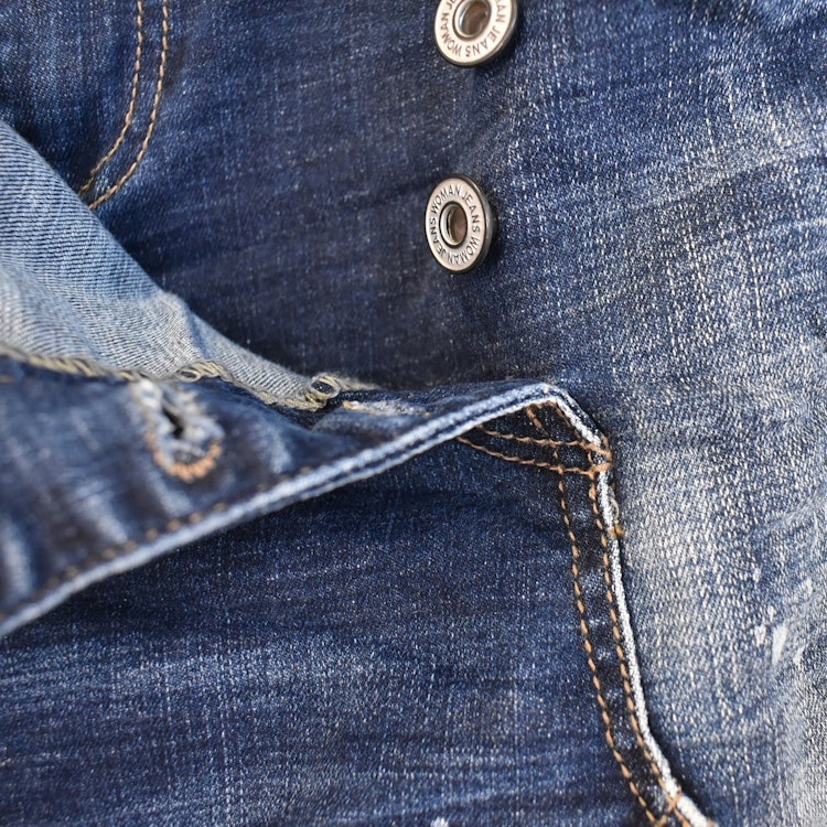 Jeans New York SLITEN BLÅ - Nowomanslabel