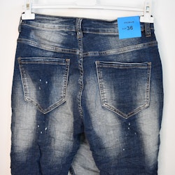 Jeans New York SLITEN BLÅ - Nowomanslabel