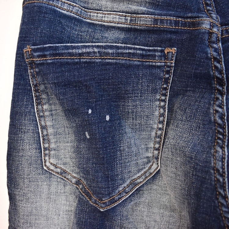 Jeans New York SLITEN BLÅ - Nowomanslabel