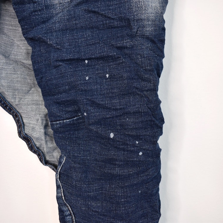 Jeans New York SLITEN BLÅ - Nowomanslabel