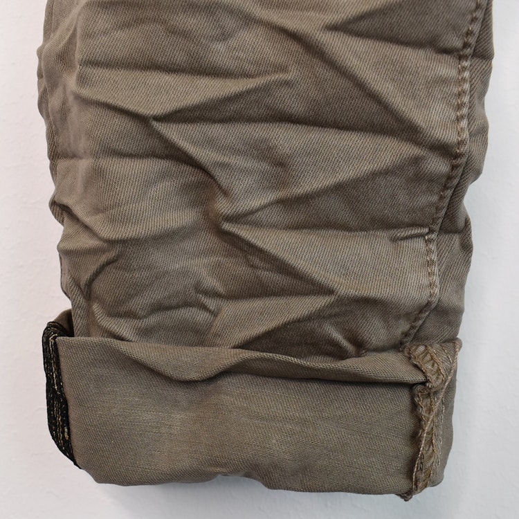 Jeans med revär TAUPE - Place du Jour