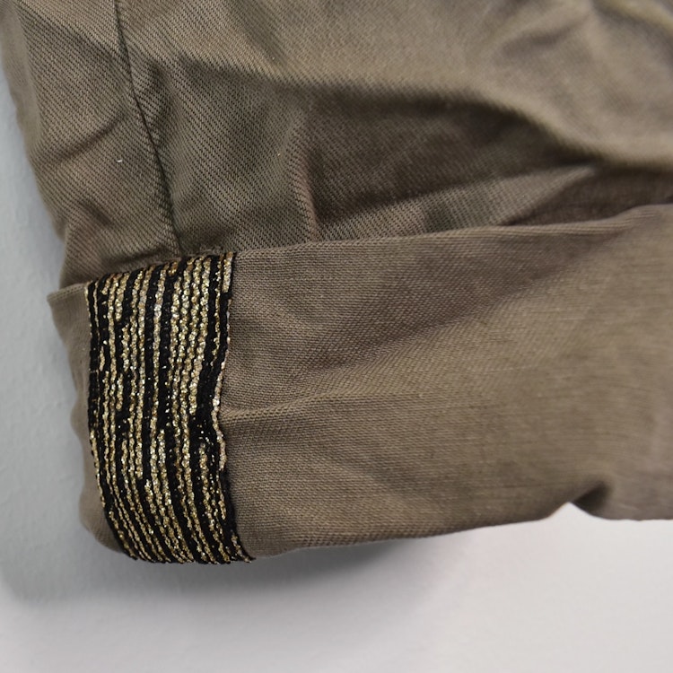 Jeans med revär TAUPE - Place du Jour