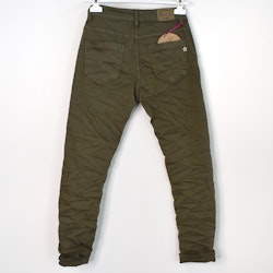 Jeans med revär KAKI - Place du Jour
