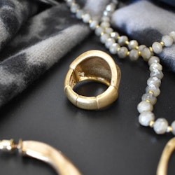Elastisk ring Anna GULD - The Moshi