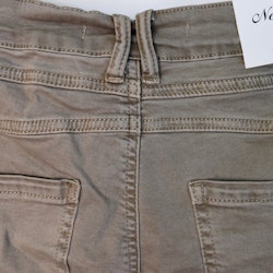 Jeans med knappar TAUPE - Newplay