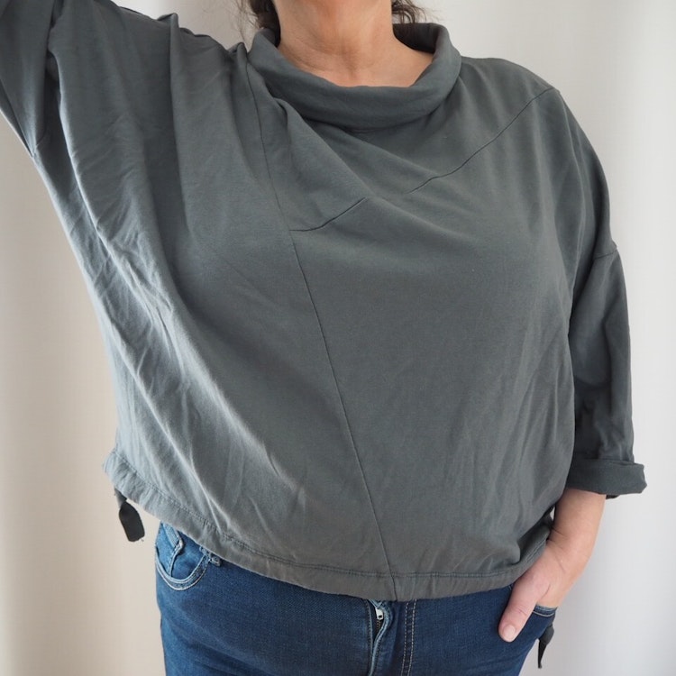 Sweatshirt Katrin GRÅ - Mix By Heart