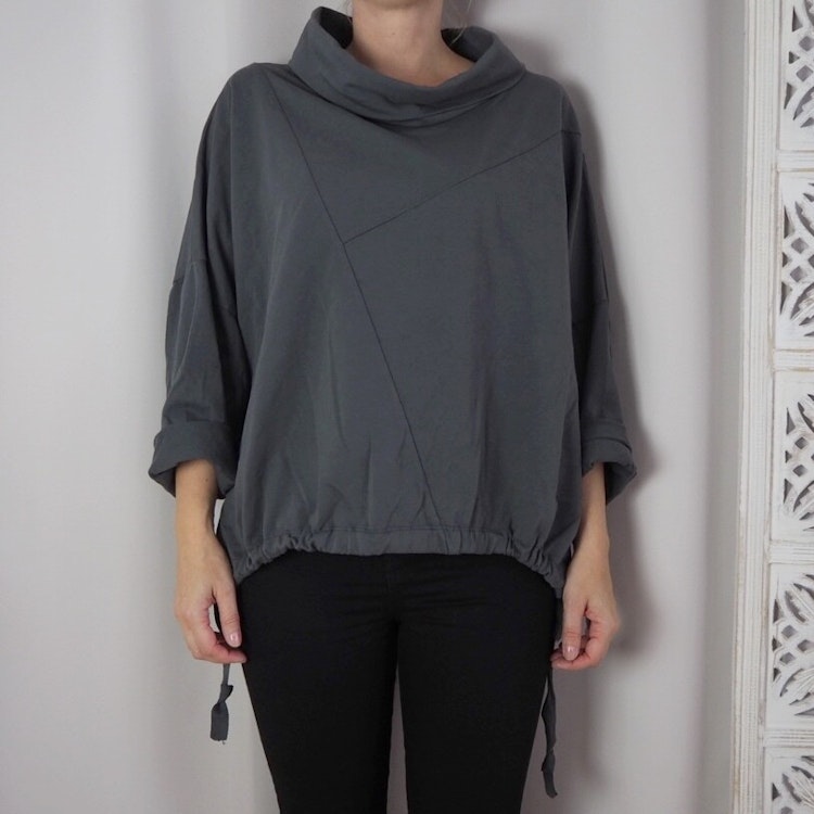 Sweatshirt Katrin GRÅ - Mix By Heart