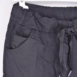 Stretchig Byxa MÖRKGRÅ