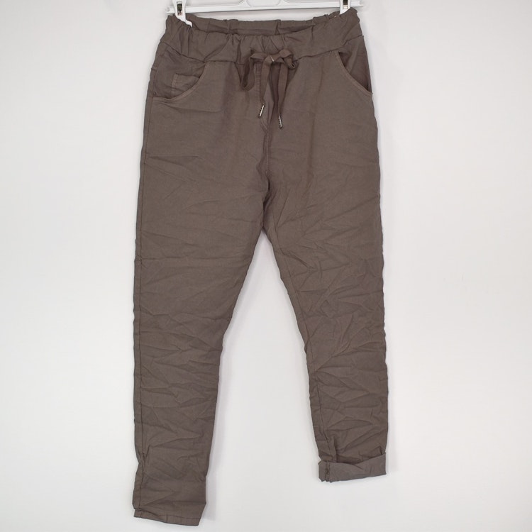 Stretchig Byxa TAUPE