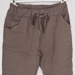 Stretchig Byxa TAUPE