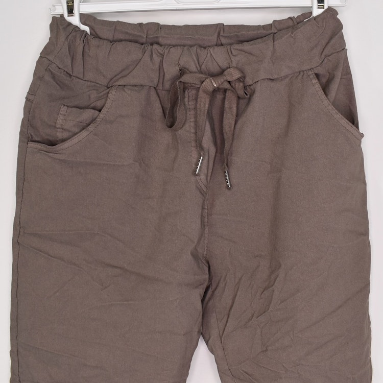 Stretchig Byxa TAUPE