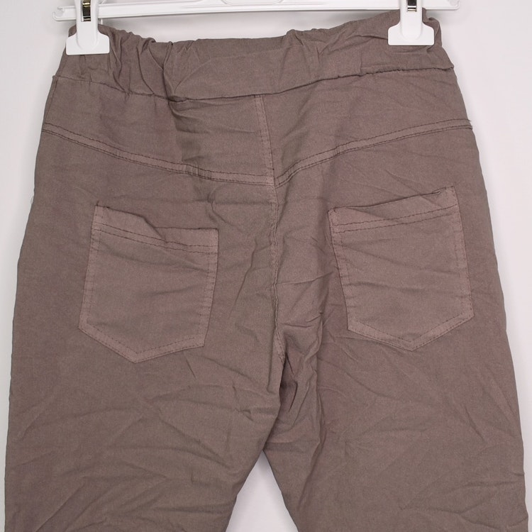 Stretchig Byxa TAUPE