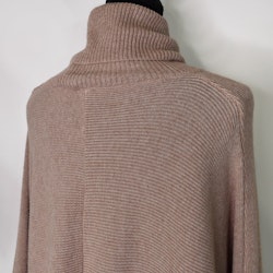 Lång Polotröja Over Size BEIGE FONCE