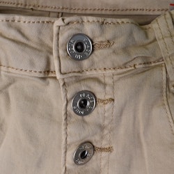 Jeans med knappar LJUS CAMEL - Place du Jour