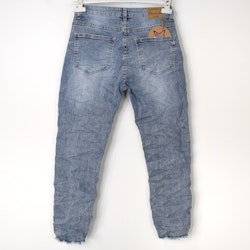 Korta Jeans med Fransar LJUS BLÅ - Place du Jour