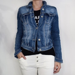 Jeansjacka med knappar DENIM - Place du Jour