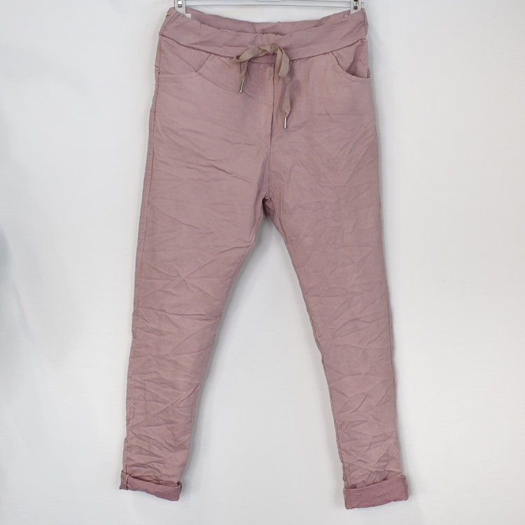 Stretchig Byxa Signe SOFT PINK - Mix By Heart