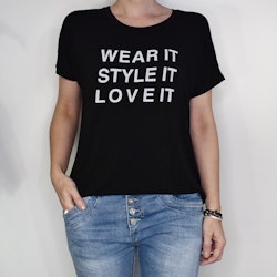T-shirt Maddie SVART - Mix By Heart