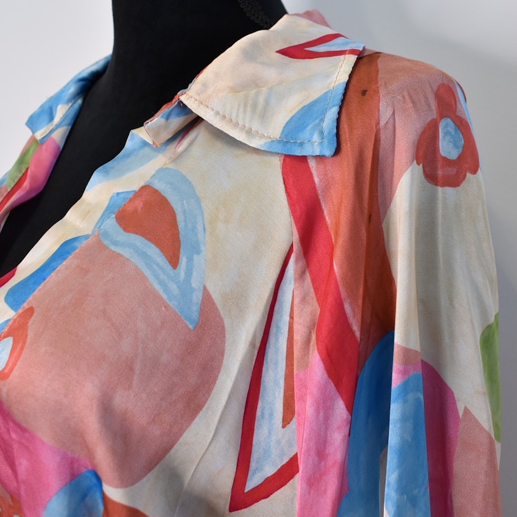 Blus Storblommig ROSA