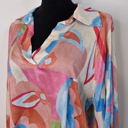 Blus Storblommig ROSA