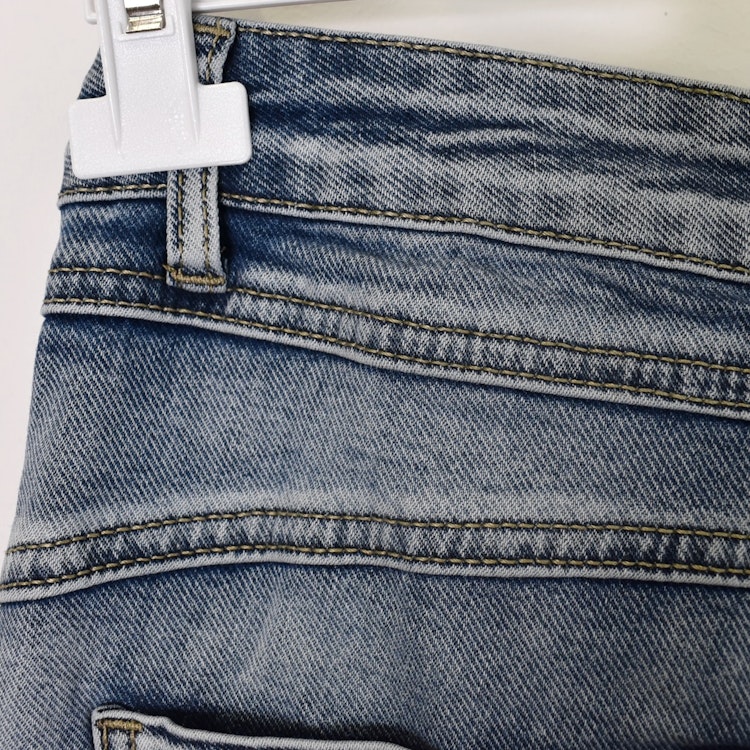 Jeans med knappar LJUS BLÅ - Newplay