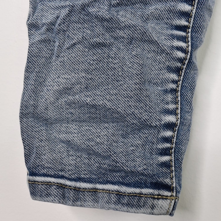Jeans med knappar LJUS BLÅ - Newplay