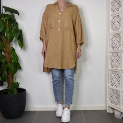 Linnetunika Dixie LJUS CAMEL - Stajl Agenturer