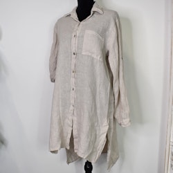 Linneskjorta BEIGE