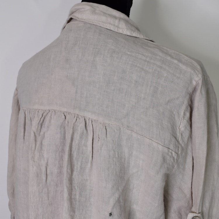 Linneskjorta BEIGE