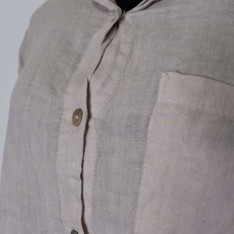 Linneskjorta BEIGE
