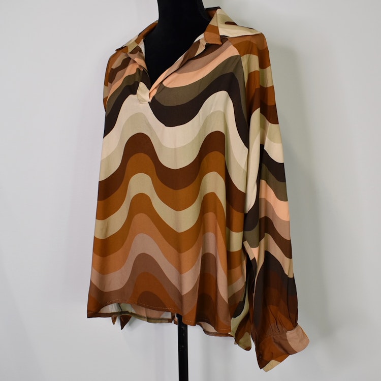 Blus Kira Retro ROST - Nowomanslabel