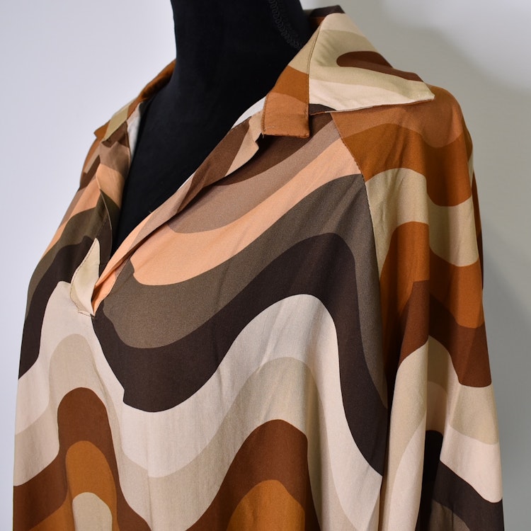 Blus Kira Retro ROST - Nowomanslabel