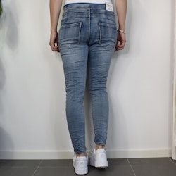 Jeans Jogger med resårmidja LJUS DENIM - Newplay