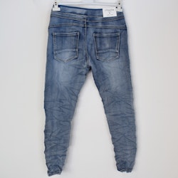 Jeans Jogger med resårmidja LJUS DENIM - Newplay