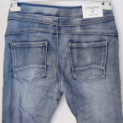 Jeans Jogger med resårmidja LJUS DENIM - Newplay