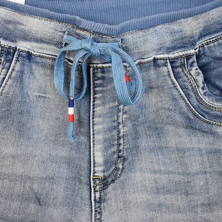 Jeans Jogger med resårmidja LJUS DENIM - Newplay