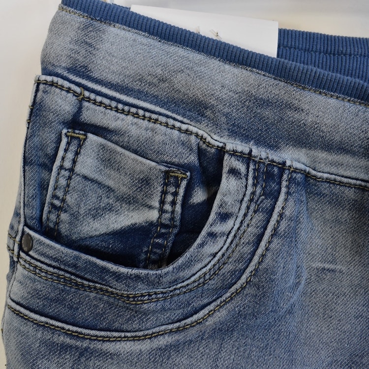 Jeans Jogger med resårmidja LJUS DENIM - Newplay