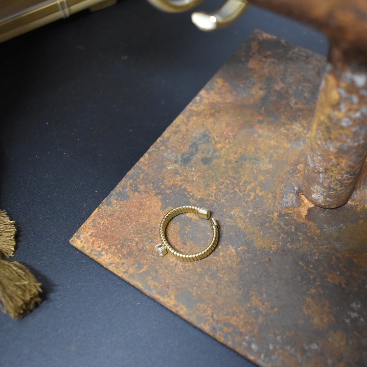Ring Glitter GULD - Lolo&Yaya
