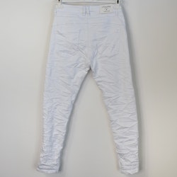 Jeans med knappar VIT - Newplay