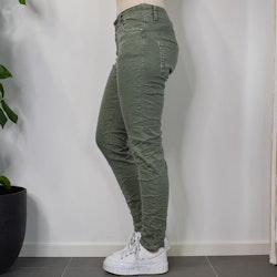 Jeans med knappar KAKI - Newplay