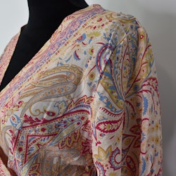 Klänning Isabella MÖNSTRAD BEIGE - Mix By Heart
