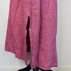 Skjortklänning med fickor FUSCHIA