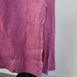 Skjortklänning med fickor FUSCHIA