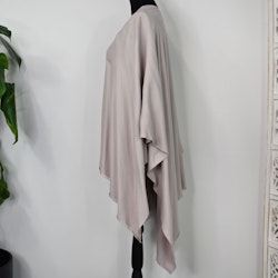 Poncho-sjal BEIGE