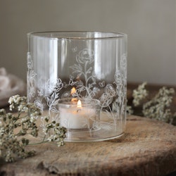 Glaslykta Blossoms & Butterflies - Majas Cottage